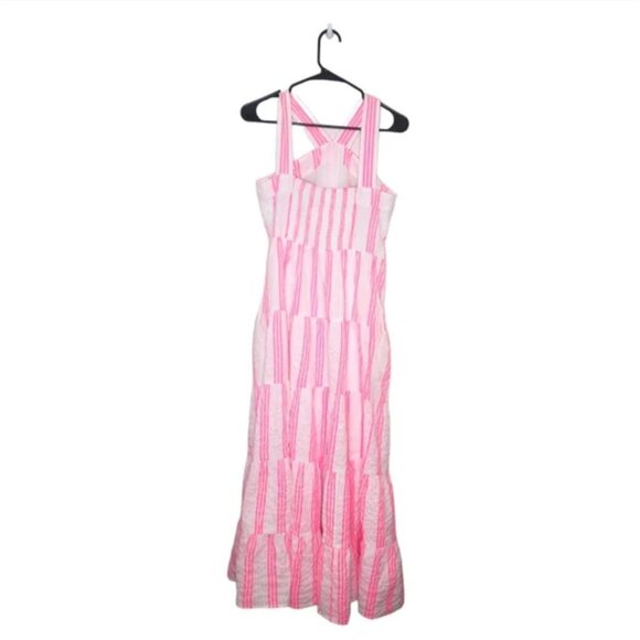 Lilly Pulitzer Jenette Striped Halter Maxi Dress Sails & Stripes Womens Size 2 - Picture 5 of 16